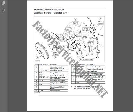 2005 Ford explorer factory service manual #7