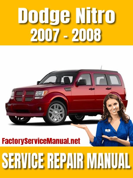 Dodge Nitro 2007-2008 Factory Service Repair Manual